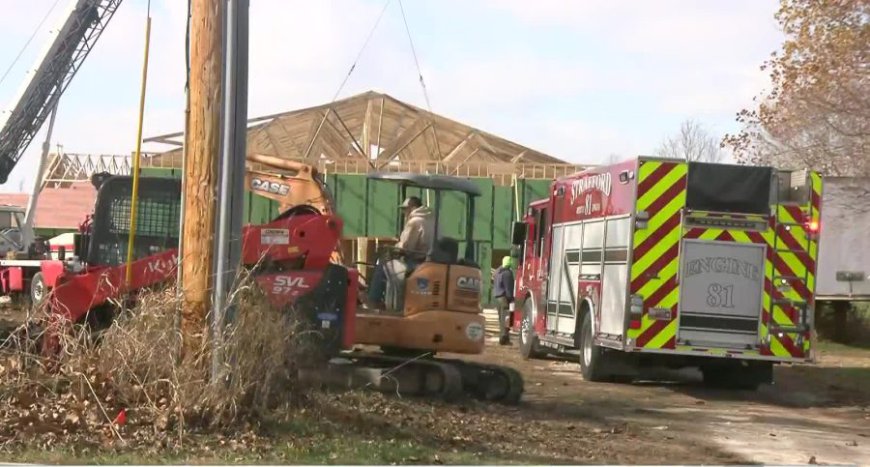 Strafford partial building collapse injures five people