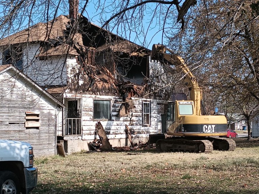 Joplin Fire Department rescues woman from burning structure