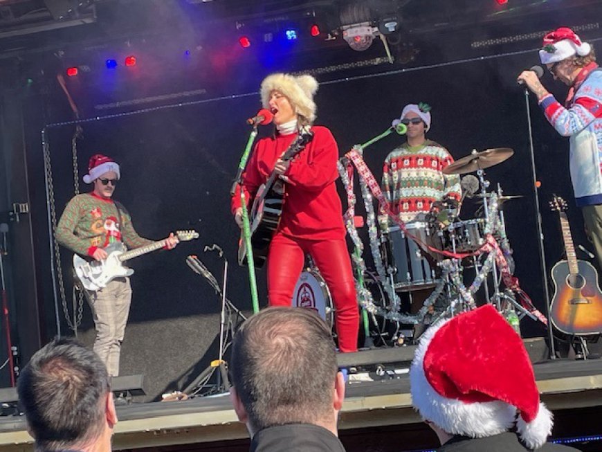 KT Tunstall entertains as CPKC Holiday Train rolls into Joplin