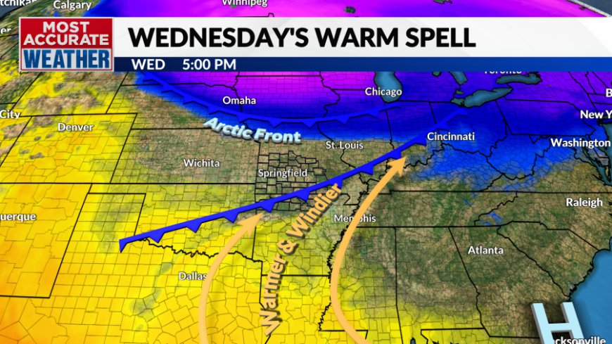 Tuesday, December 3 forecast: Weather whiplash as temperatures swing from frigid to fine