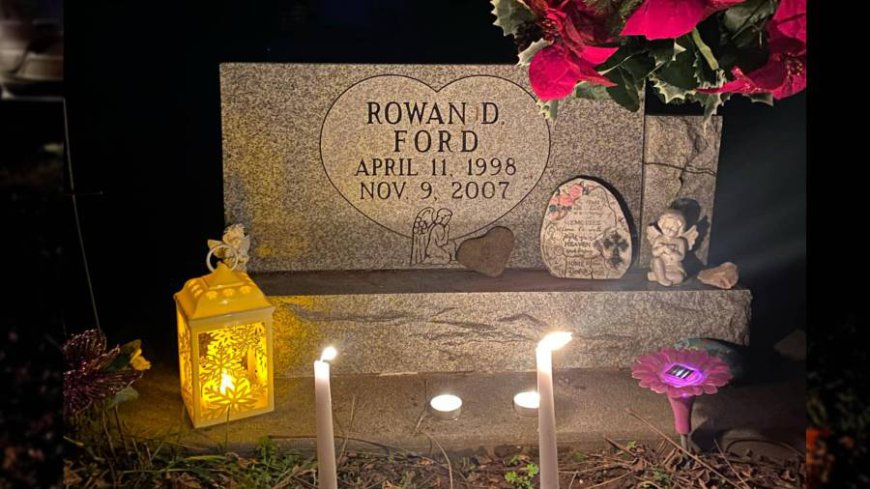 Candlelight vigil honors Rowan Ford's memory