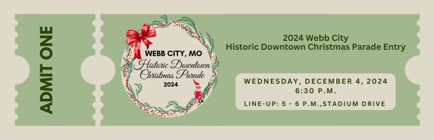 The Webb City Christmas Parade is tonight!