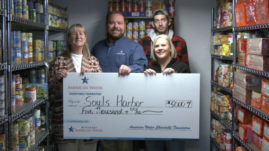 Souls Harbor receives $5K grant from Missouri American Water