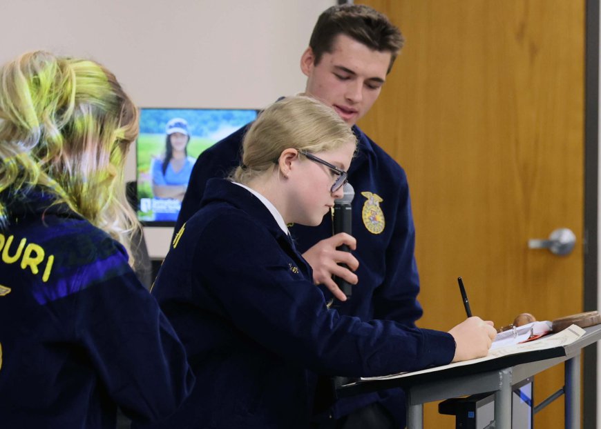 Launch’s FFA chapter signs charter, makes state history