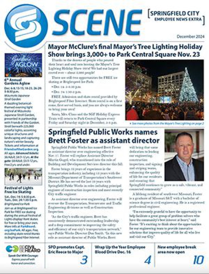 Springfield City Employee News Extra (SCENE)