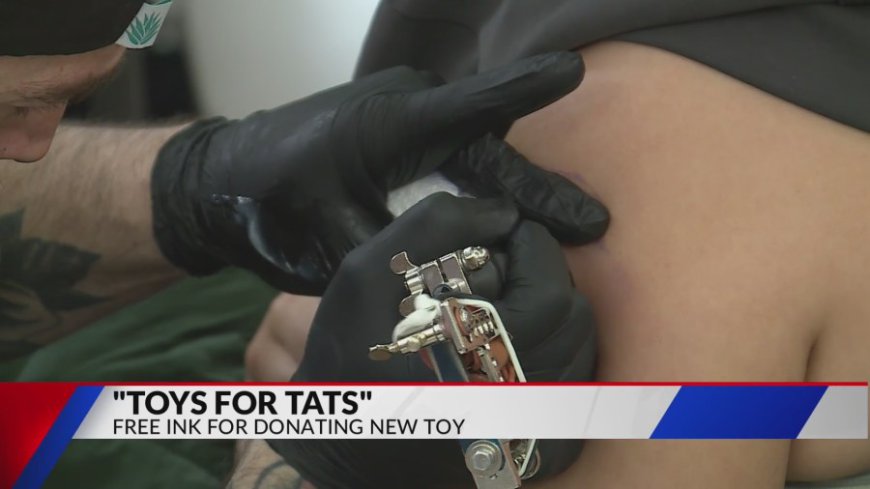 St. Charles tattoo shops team up for 'Toys for tats' event