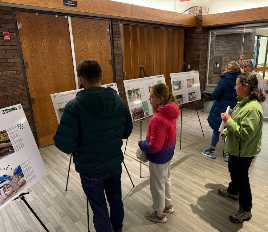 Crestwood residents give feedback on Prop-A Nature Playscape project