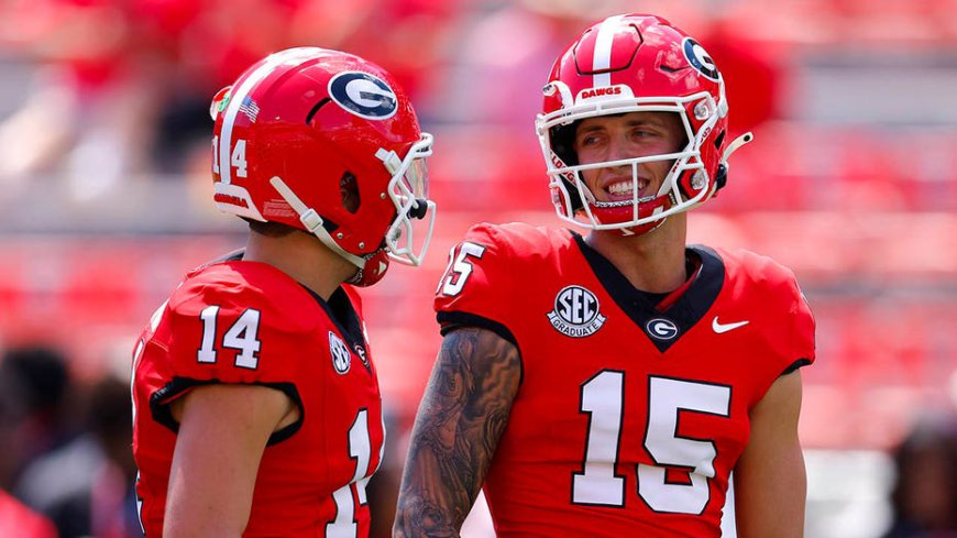 Mothers of Georgia quarterbacks share emotional moment after Carson Beck's injury: 'We got this'