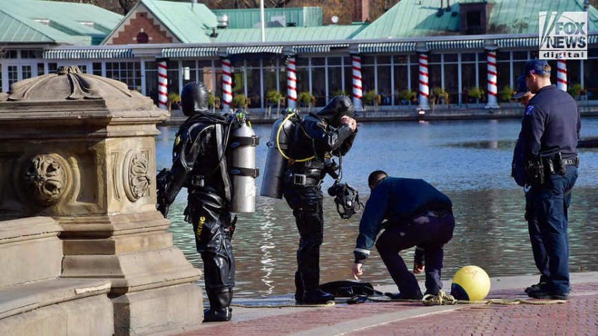 NYPD divers seen searching Central Park lake as manhunt for CEO killer continues