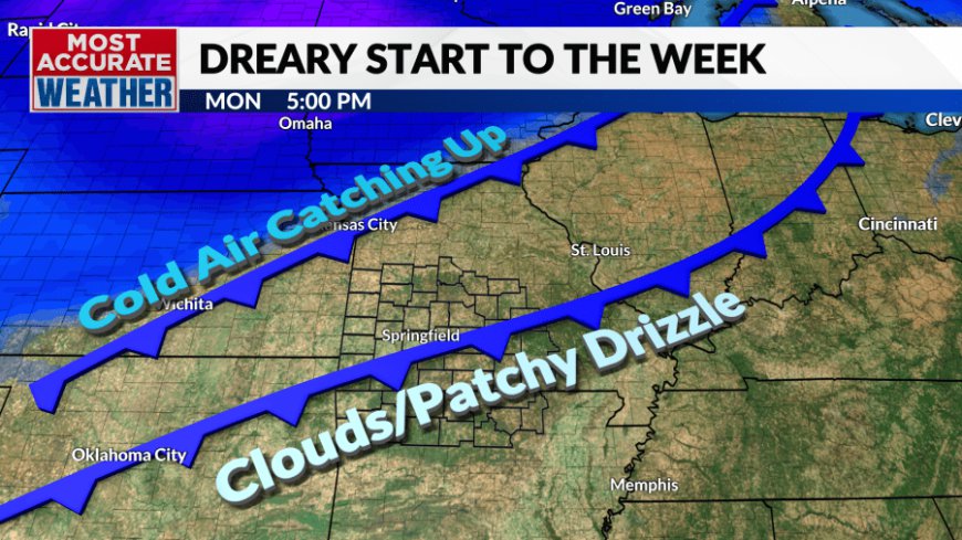 Sunday, December 8th Forecast: Dreary start to the week