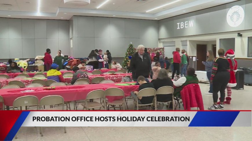 U.S. Probation Office hosts holiday party for supervised families