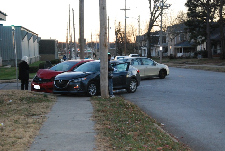 Accident on Main and central tonight