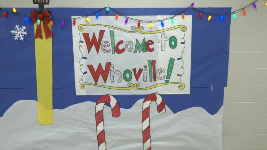 Carthage students transform hallway Into Whoville for the holidays