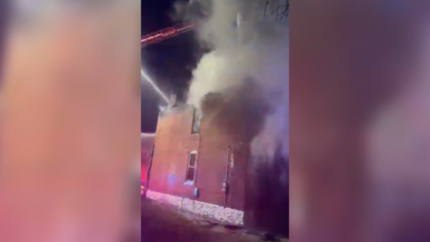 Firefighters responding to first alarm fire in north city