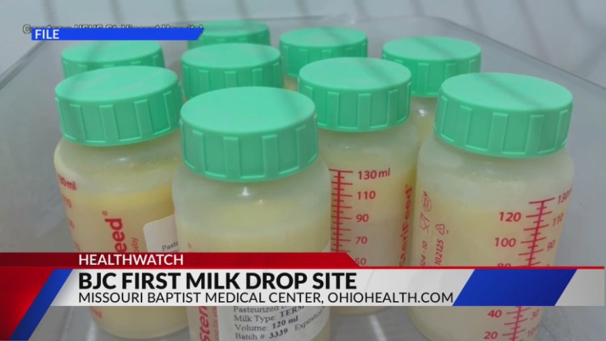 BJC Healthcare opens first breast milk donation drop site