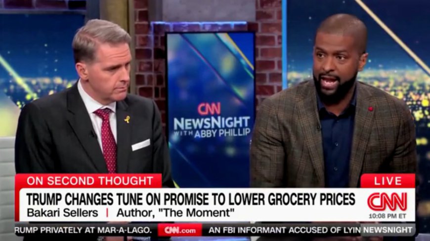 Scott Jennings tells CNN commentator not to touch him during tense exchange about Trump, grocery prices