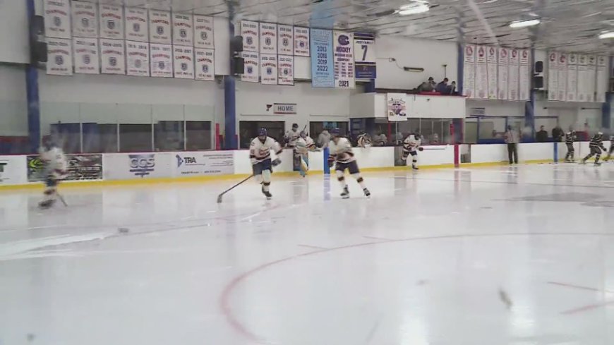 CBC Hockey team skates with Colin Brown in their hearts