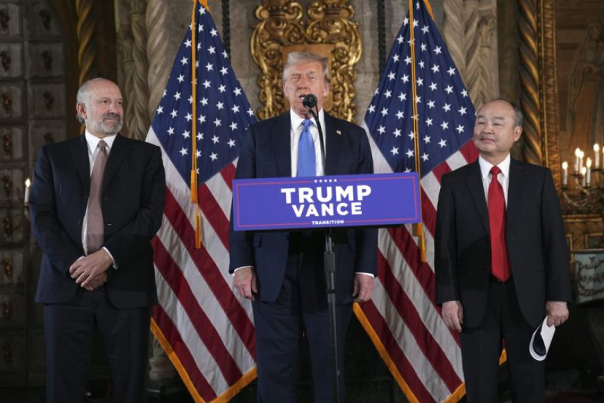 Trump, Softbank CEO announce $100B SoftBank investment in the US