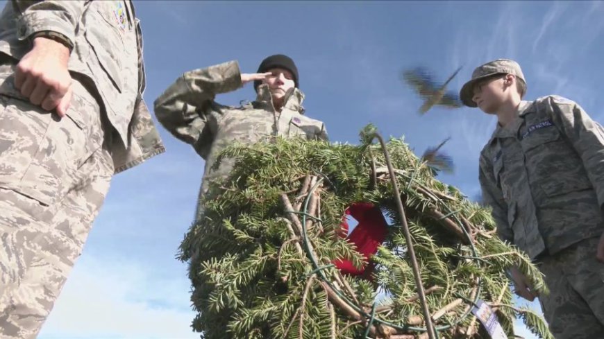 Cadets honor veterans with Wreaths Across America in Webb City