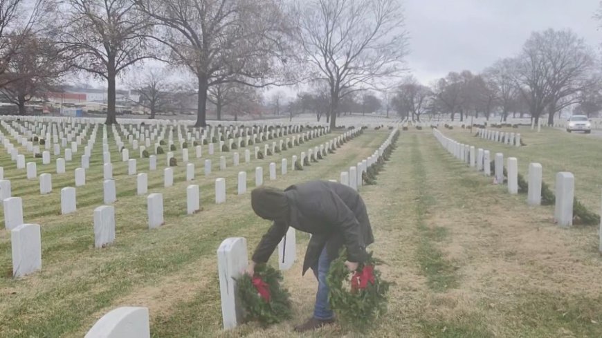 Wreaths Across America honors veterans at Jefferson Barracks