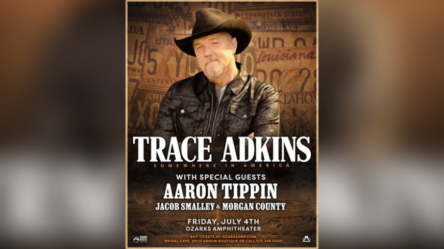 Ozarks Amphitheater to host Trace Adkins in summer 2025