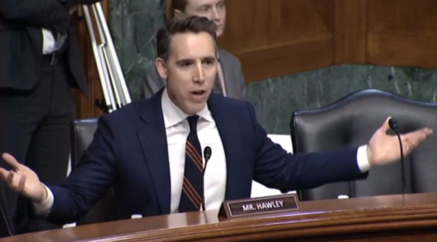 Hawley blasts NCAA President for allowing men in women’s sports, locker rooms