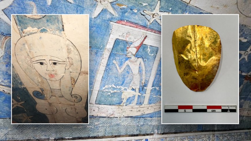 Archaeologists uncover golden 'tongues' and 'nails' in ancient Egyptian tomb: 'Remarkable area'