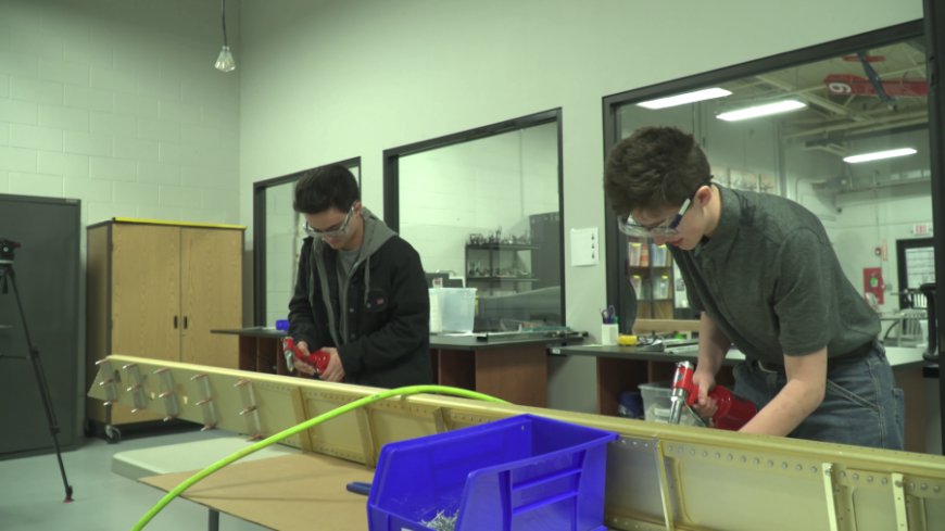 Classroom to Cockpit: Local students gain hands-on experience building aircraft