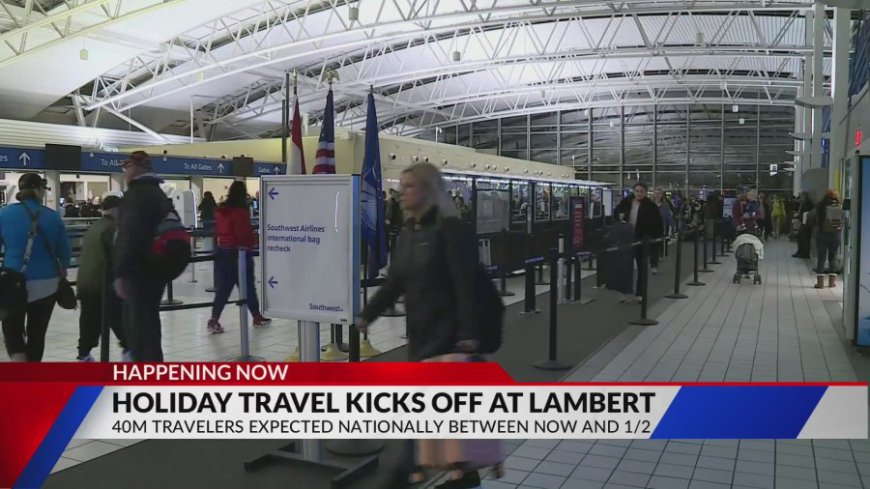 TSA braces for holiday travel surge at Lambert Airport