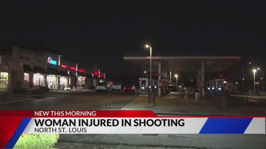 Woman injured in shooting at north St. Louis gas station