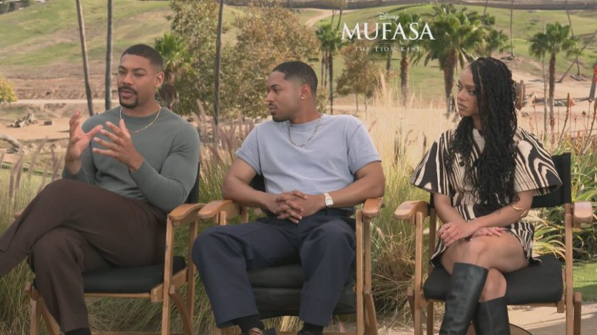 'Mufasa: The Lion King' cast discuss the film's journey and roles