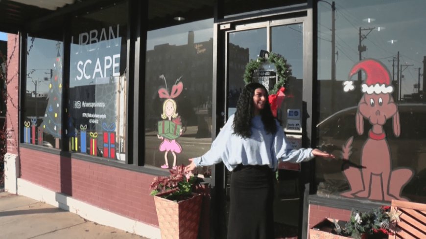 Christmas ‘window dressing’ in downtown Joplin