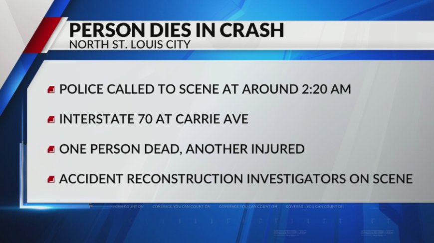 Fatal accident on I-70 in St. Louis leaves one dead, one injured