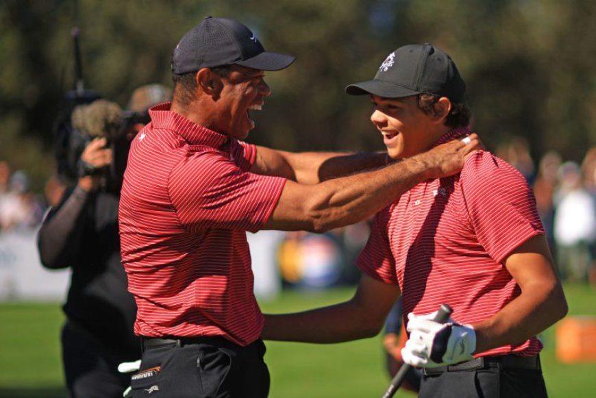 Charlie Woods, Tiger's son, has hole-in-one during PNC Championship