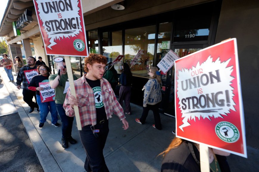 Why Amazon and Starbucks workers are on strike