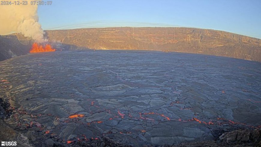 Hawaii's Kīlauea volcano is erupting, sending hazardous gases billowing