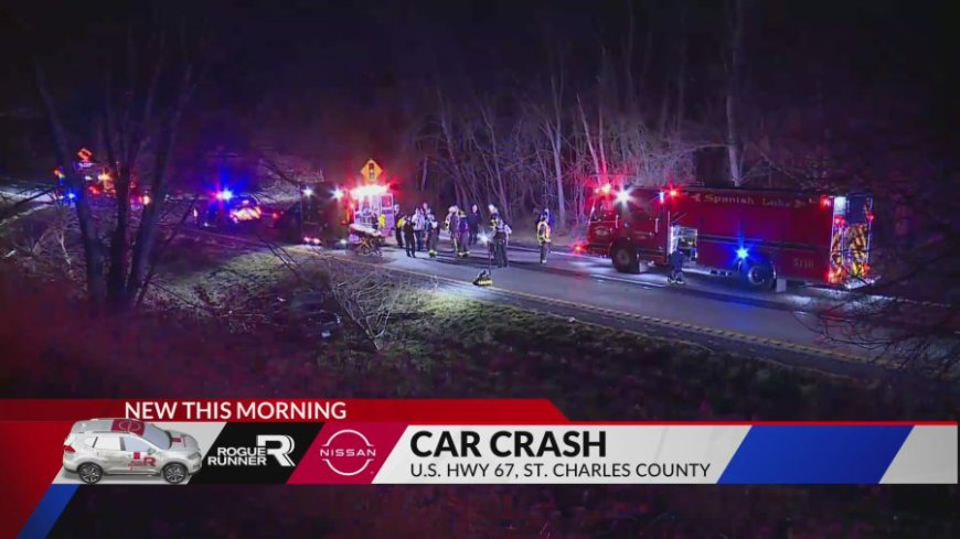 Two injured in rollover crash in St. Charles County