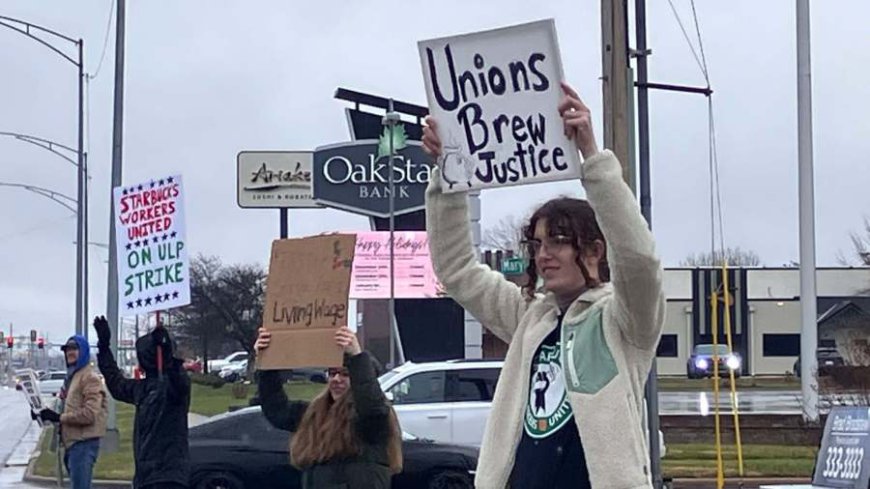 Locals join in on nationwide Starbucks Baristas' Strike