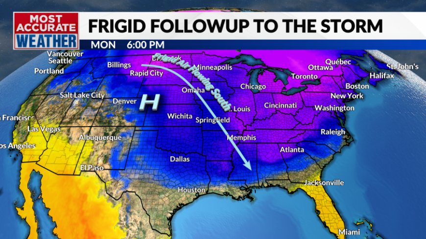 Monday, January 6 forecast: Cold lingers, more snow possible