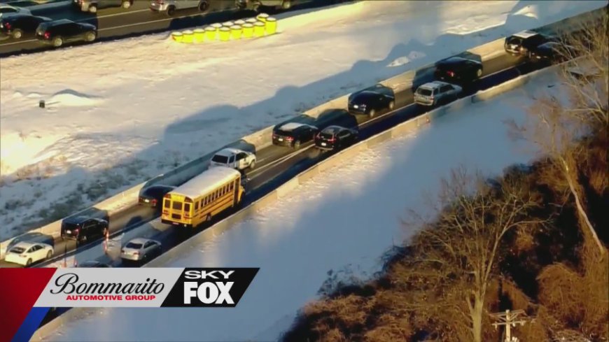 Students return to school after snow causes long winter break