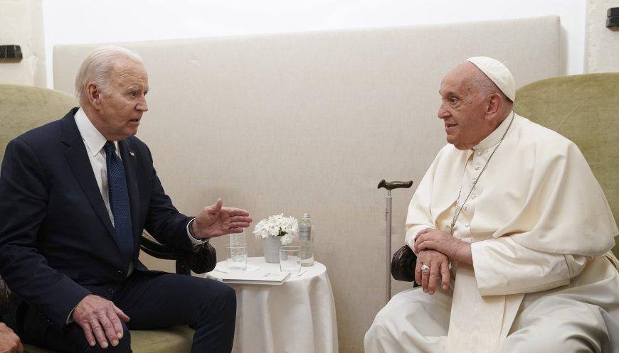 Biden honors Pope Francis with Presidential Medal of Freedom