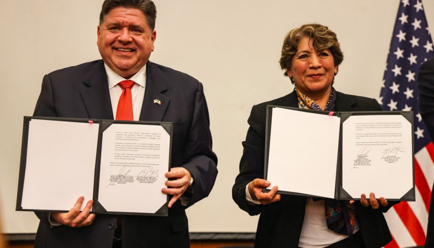 Pritzker tries to bolster Illinois ties with Mexico, even as country prepares for Trump tariffs