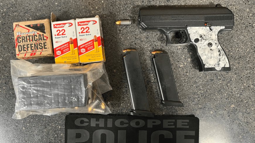 Suspicious vehicle in Chicopee shopping plaza led to arrest of Palmer man on gun and drug charges