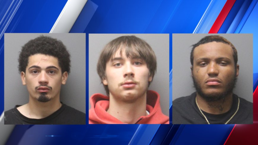 Three Massachusetts men arrested after police pursuit in South Windsor