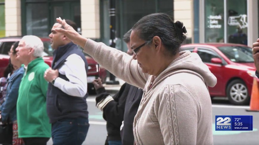 Holyoke community gathers for National Day of Prayer
