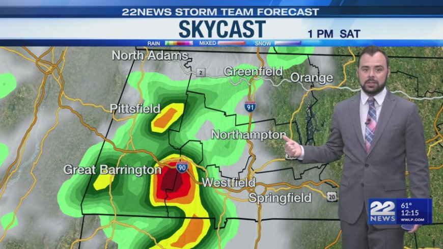 Weather Alert: Severe thunderstorms expected on Saturday in Massachusetts