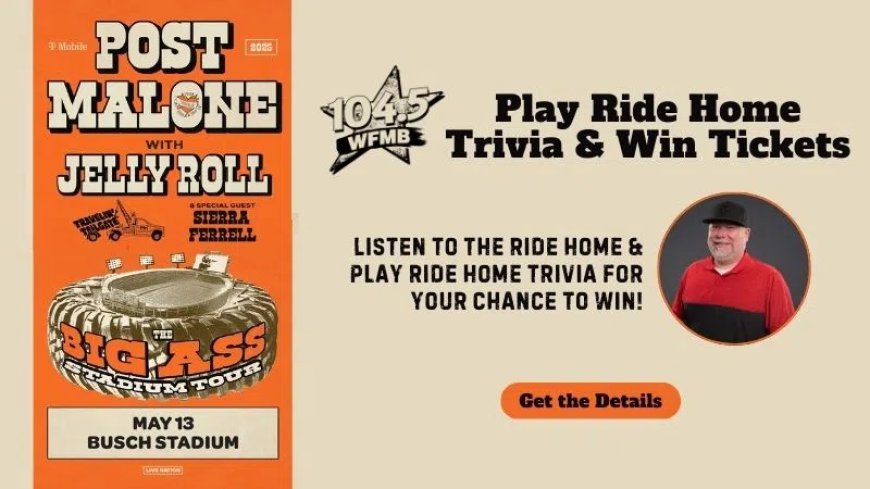 Win Tickets to Post Malone and Jelly Roll at Busch Stadium