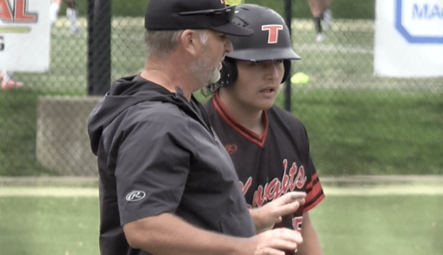 Loomis Drives in Two as Triad Picks Up Win Over Sacred Heart Griffin