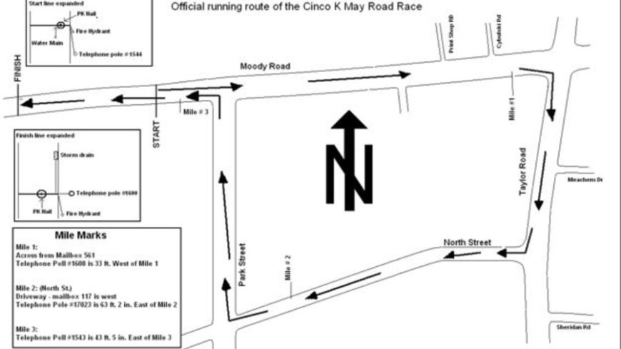 Enfield Rotary's 5K run/walk causes road delays, closures