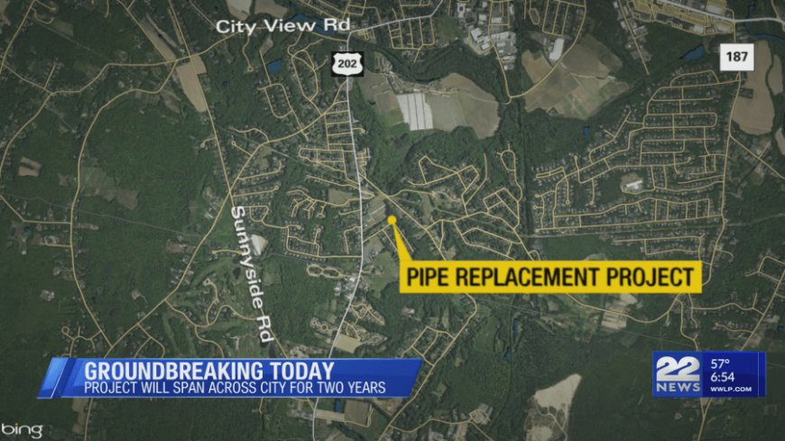 Westfield begins two year project to replace aging pipes
